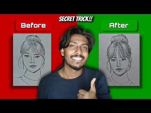 How to Draw PERFECT Portraits Every Time (Grid Method for Beginners!) – BLACKPINK's Lisa Tutorial