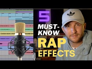 5 Rap Vocal Effects MADE EASY for BEGINNERS | Audio Edges