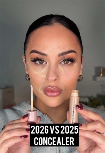 2025 vs 2026 concealer🤔✨ Ib: @anisavisage Concealer @Dominique Cosmetics #makeup #Makeuphack #concealer #makeuptips #makeuptutorial