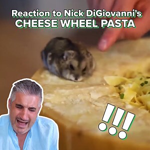 459K views · 4.6K reactions | Italian Chef Reacts to Nick DiGiovanni's Cheese Wheel Pasta | Vincenzo's Plate | Facebook