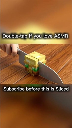 IS IT MINECRAFT TOTEM OF UNDYING GETTING SLICED ? 🤔🧐#ASMR #satisfying #relaxing #shorts