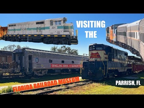 Visiting The Florida Railroad Museum, Where You Ride The Exhibit!
