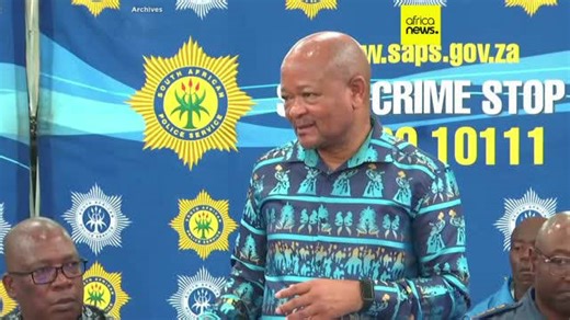 Top South African official accuses police minister of colluding with crime syndicates