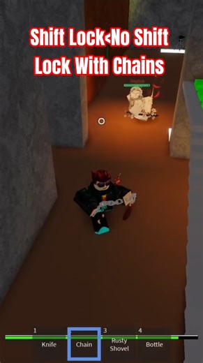 Don't use shift lock with chains on infectious smile