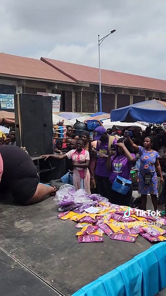 Exciting Washing Powder Activation at Kasoa Market
