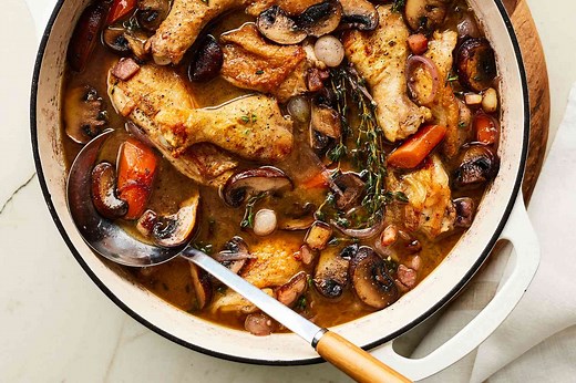 Ina Garten’s Cozy Coq au Vin Is a Weeknight Treasure