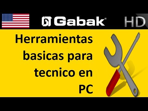 Herramientas basicas para tecnico de PC