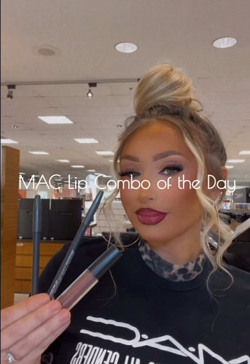 MAC Lip Combo Tutorial: Cherry Lips with Lipstick