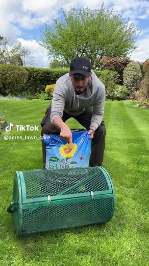 Landzie Compost Spreader Transformation for Rich Lawn Care