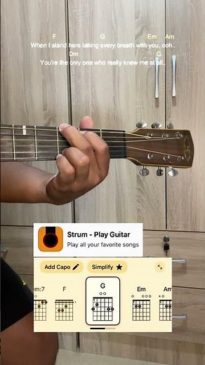 Against All Odds - Phil Collins | Guitar Chords by Strum App