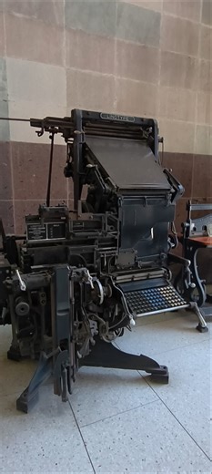 Linotype Machine. Modelo 31