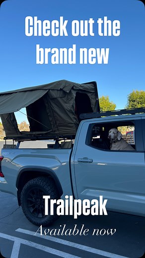 Brand new trailpeak available now at Recon Recovery. Every order comes with a free set of camping chairs for a limited time! #inspiredoverland #inspiredoverlandrtt #trailpeaktent #blackfriday #rooftoptent #outdoorgear #campinggear #overland #carcamping #tundra #toyotatundra #dogsofinstagram | Recon Recovery | Facebook