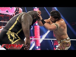 Mark Henry vs. Fandango: Raw, Dec. 2, 2013