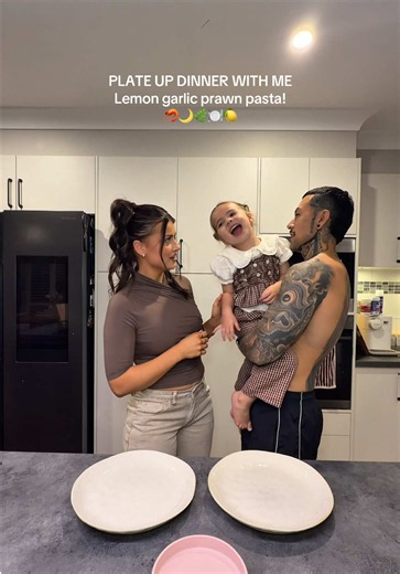 Lemon Garlic Prawn Pasta recipe