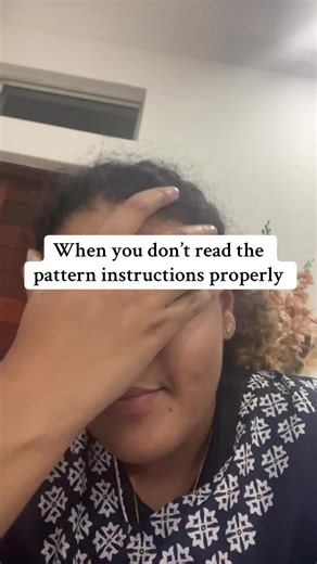 It’s 3 TIMES BIGGER THAN ITS SUPPOSED TO BE 😭😭😭 #patterntesting #fail #crochet mistakes