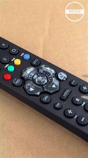 Satisfying TV remote cleaning! satisfying tvremote cleaning | John Pinette Jester