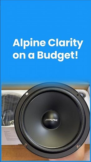 Alpine DM-65C-G Unboxing – Premium 6.5" Component Speaker System!