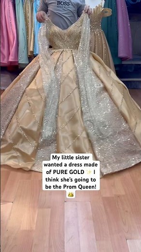 My sister actually won Prom Queen 👑 #promdress #prom2026 #promqueen