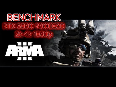 Arma 3 9800x3D with RTX 5080 benchmark