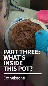 190K views · 3.1K reactions | Part 3 | Jasmine is micro-excavating the third and final Bronze Age pot found at Cothelstone Farm  This is the most complete pot found on site - what can we learn from the material inside? Join our mailing list to see more highlights from our digs across the UK and beyond. Head to digventures.com/email-newsletters to find out more! | DigVentures | Facebook