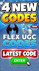 FREE UGC ITEMS! 💥 FLEX UGC CODES October 2026 - ROBLOX FLEX UGC CODES 2026 - FLEX UGC