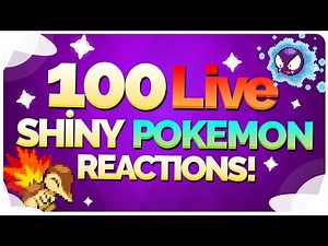 100 Live Shiny Pokemon Reactions! Shiny Pokemon Montage / Compilation!