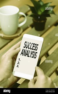 Text showing inspiration Success Analysis, Business idea creating graph to determine increase in sales or profits Voice And Video Calling Capabilities Stock Photo - Alamy