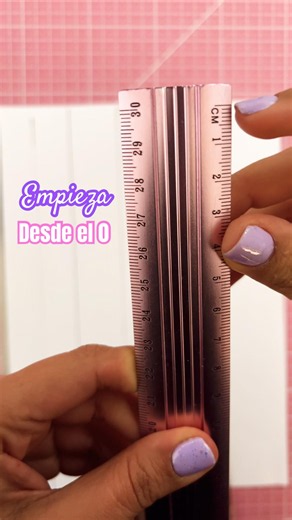 ¿La regla empieza en 0 o en 1? Así se mide correctamente 📏