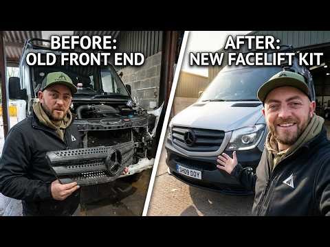 Sprinter Gets AGGRESSIVE New Look With Budget Facelift Kit | Mercedes Sprinter 906