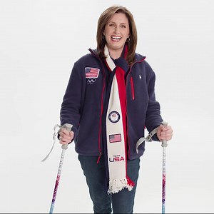 The other day WPXI Katherine Amenta and I had a random Slalom conversation...so it's very fitting that's she's skiing in this reminder that the Olympics are only 8 days away! #USAUSA | WPXI Trisha Pittman
