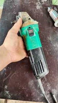 Angle grinder repair | How to replace the rotor #repair #anglegrinder