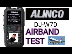 AIRBAND Test - Alinco W70 Dual Band VHF UHF
