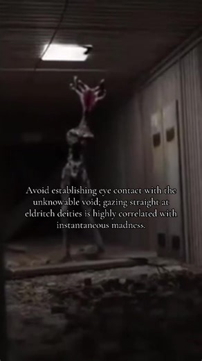 Avoid Gazing at Eldritch Deities: A Warning