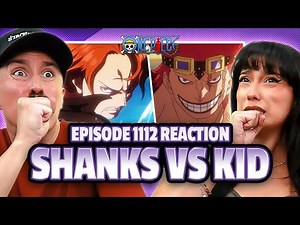This is INSANE!!! | Shanks VS Kid Reaction | One Piece 1112