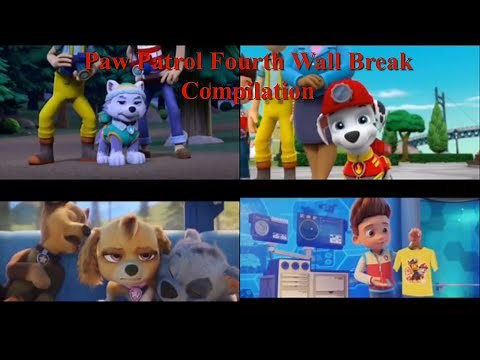 Paw Patrol Fourth Wall Break Compilation