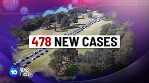 9K views · 88 reactions | Today, NSW recorded 478 new cases of COVID-19 and another 7 deaths. As case numbers continue to grow, lock down rules are becoming more strict in an attempt to slow down the spread. | 10 News Sydney | Facebook