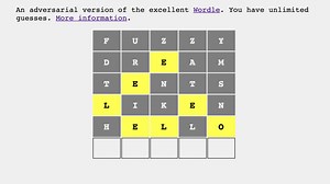 Try This Game If You're Already Too Good at Wordle