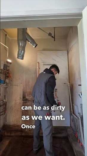 Installing A Combi Boiler! Provides Heat and Hot Water!!