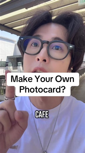 Create Your Own Photocard in Korea's Unique Cafe