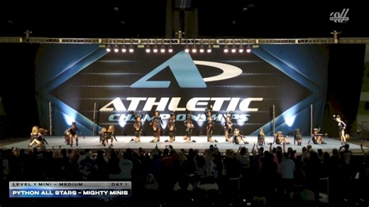 Python All Stars - Mighty Minis [2026 L1 Mini - Medium Day 1] 2026 Athletic Championships Atlanta Nationals