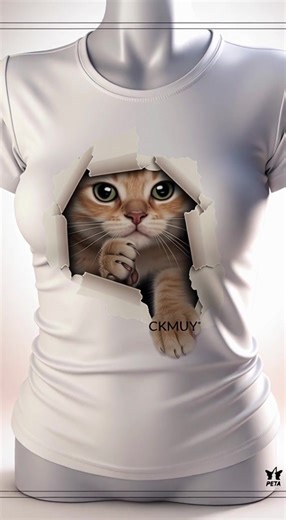 ## Structure (total 15s; mode: montage) 场景说明（中文）：展示一件白色T恤的上身效果演示，采用快速切换镜头组合（montage），风格现代、俏皮且专业。画面以干净的白色无缝背景为主，柔和顶光配合侧边边缘高光，突出布料纹理与印花撕裂纸洞效果，整体色调偏暖白与米灰，印花猫咪为原创插画风格，纸缝处有浅阴影与微小折痕细节。 分镜与时间（0-15s）： 0.0-2.0s... https://nanophoto.ai/showcase/qKCi #NanoPhotoAI #AIVideo #Sora