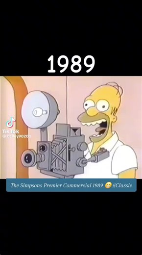The Simpsons Premier Commercial 1989: A Classic Family Moment