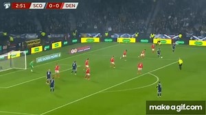 SCOTLAND vs DENMARK Highlights | World Cup 2026 Qualifiers | McTominay Performance, All Goals on Make a GIF