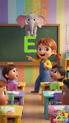 E Says e | Phonics for Beginners | Phonics sounds | Fun ABC Learning for Kids 🇺🇸