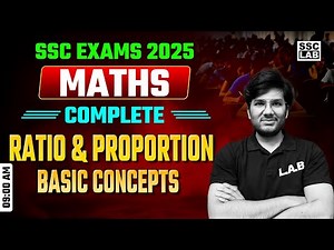Ratio & Proportion | SSC & Railway Exams 2025 | Maths Classes by Utkarsh Sir |SSC CGL, CHSL, MTS
