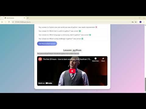 AI Teacher in Python Projects