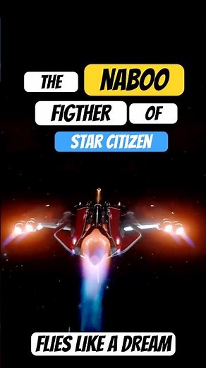 The NABOO Fighter of Star Citizen Kruger L 21 Wolf #starcitizen #bestpcgame #starcitizengameplay