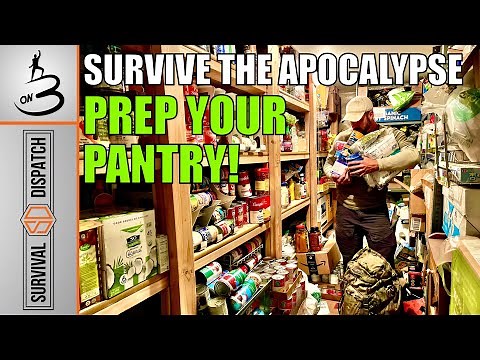 EMERGENCY Prepper Pantry - One Year Supply of FOOD | ON3 Jason Salyer