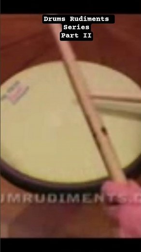 Drum Rudiment II #drums #rudiments #drummer #music #tutorial #drumnotation #drumming #learn #beats