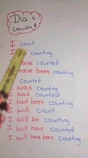 9.6K views · 21 reactions | 燐 Descubre cómo usar "count" en todos sus tiempos en inglés. #AprenderInglés #VerboCount #Conjugaciones #ContarEnInglés #GramáticaInglesa #InglésPráctico #HablaInglés #InglésParaTodos #Idiomas #AprendeMás | El Profesor Hernán | Facebook